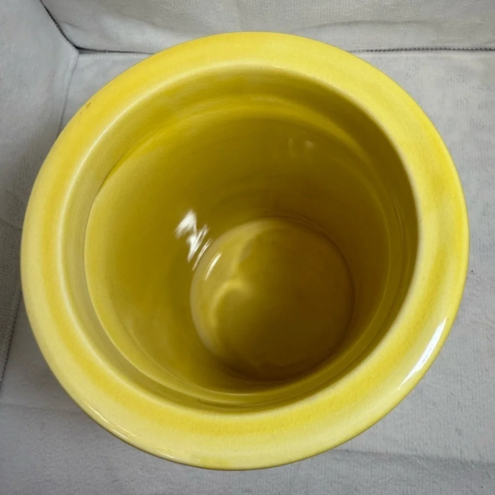 Yellow Dog Treat Jar